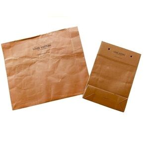 2 Louis Vuitton💜🤎 Empty Gift Bags